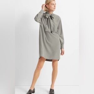 Club Monaco Olive Long Sleeve Dress
